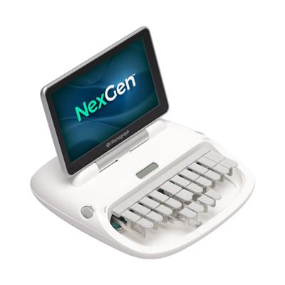NexGen Sky White and Gray Stenographer Machine